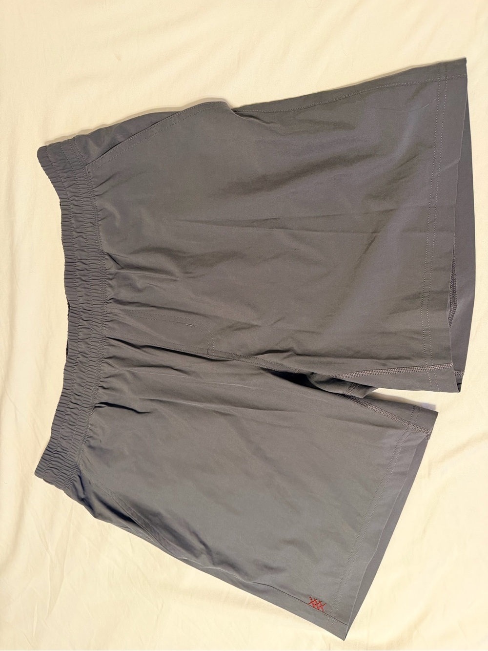 RHONE Men's Charcoal Gray Athletic Shorts